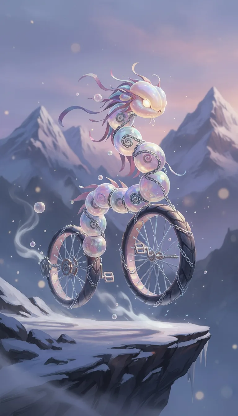 Cloudsteed Glider combines a balloon and bicycle